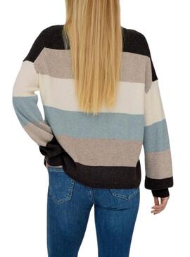 Maglia Only Latia multicolore per donna