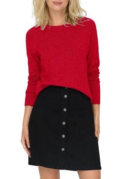 Maglia Only Lesly rossa per donna