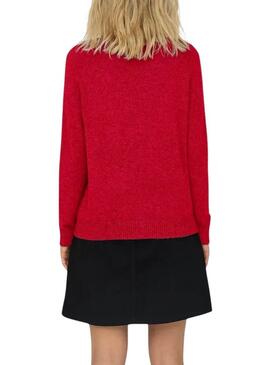 Maglia Only Lesly rossa per donna