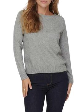 Maglia Only Lesly grigia per donna