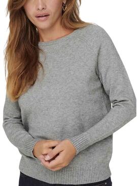 Maglia Only Lesly grigia per donna