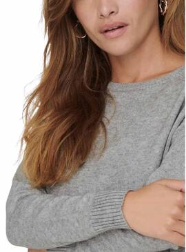 Maglia Only Lesly grigia per donna