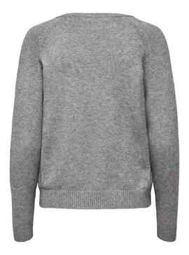 Maglia Only Lesly grigia per donna