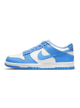 Scarpe da ginnastica Nike Dunk Low blu per bambino e bambina