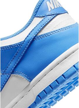 Scarpe da ginnastica Nike Dunk Low blu per bambino e bambina