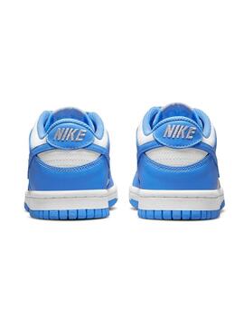 Scarpe da ginnastica Nike Dunk Low blu per bambino e bambina