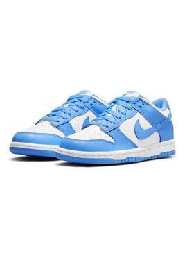 Scarpe da ginnastica Nike Dunk Low blu per bambino e bambina