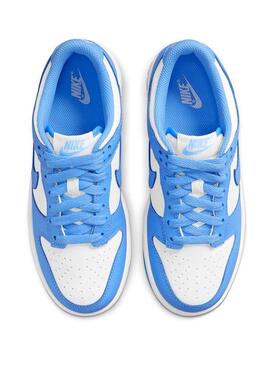Scarpe da ginnastica Nike Dunk Low blu per bambino e bambina
