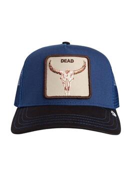 Cappello Goorin Bros Two Tone Skull blu