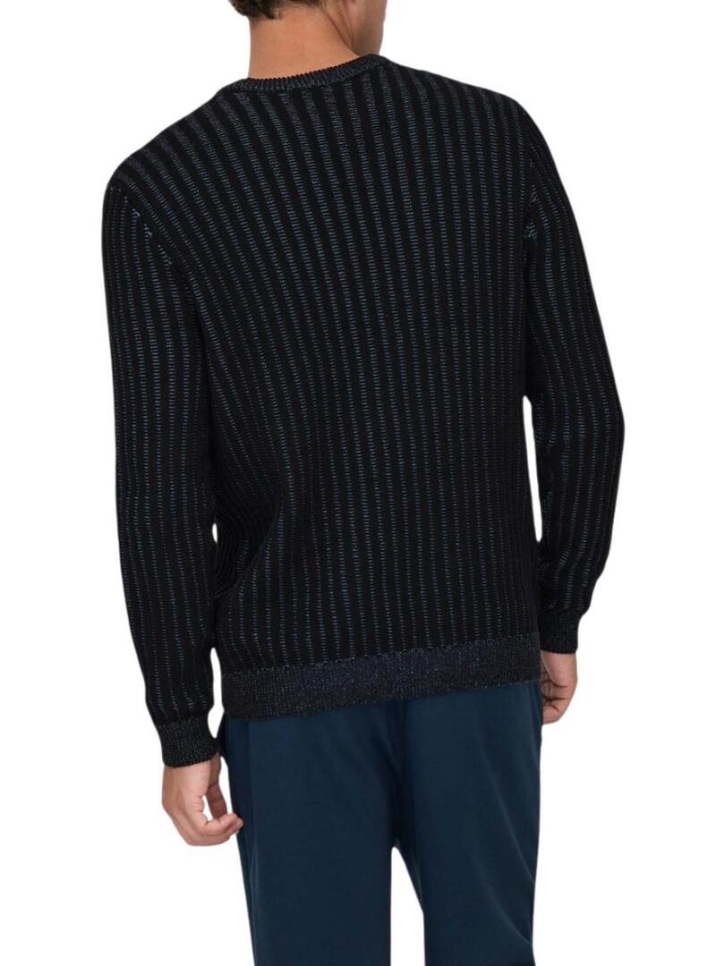 Maglia Only and Sons Brant blu per uomo