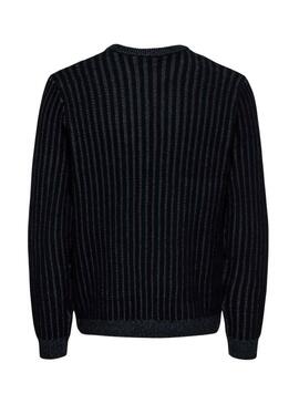 Maglia Only and Sons Brant blu per uomo