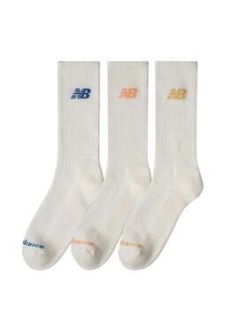 Pacco di calze New Balance Everyday multicolore.