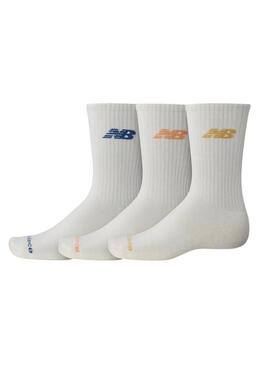 Pacco di calze New Balance Everyday multicolore.