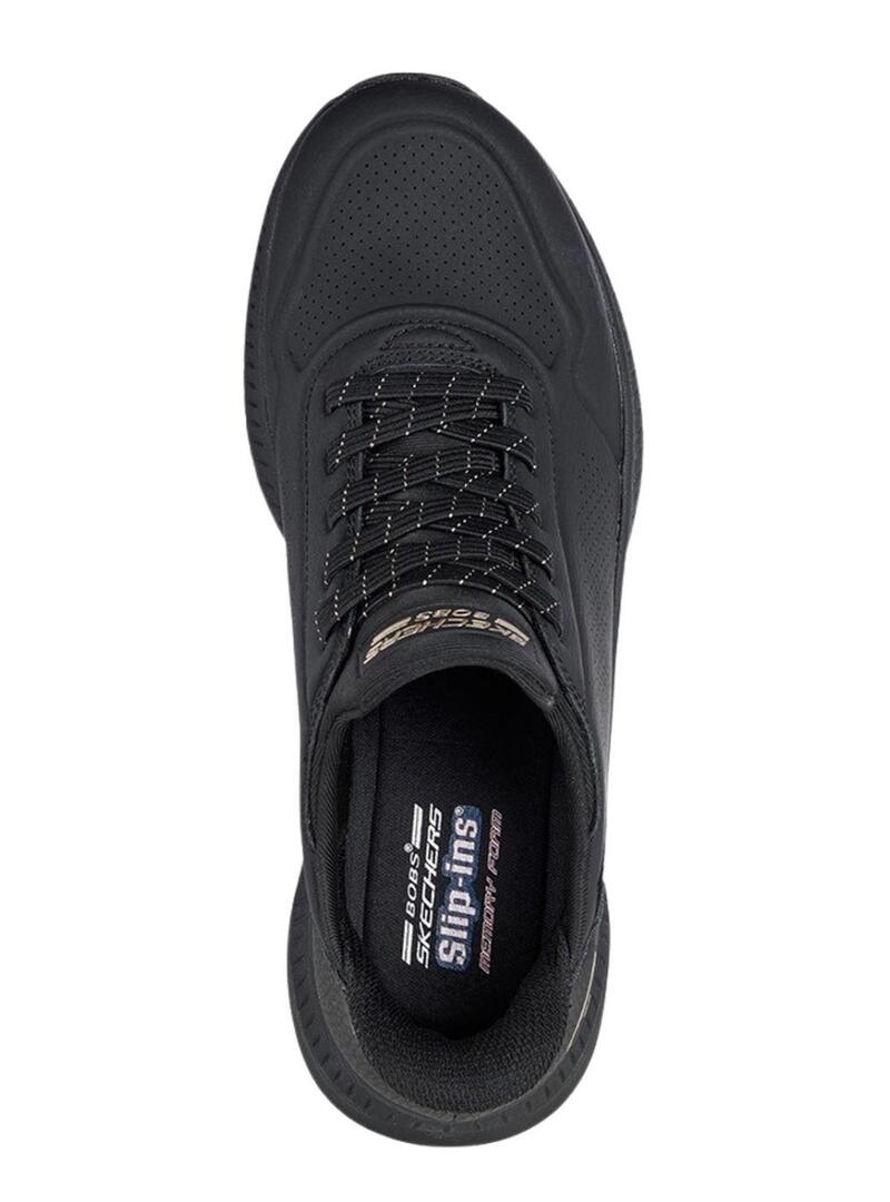 Scarpe da ginnastica Skechers Bob Squad nere per donna