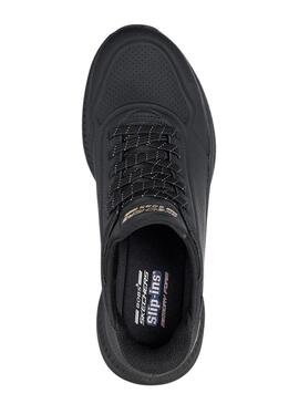 Scarpe da ginnastica Skechers Bob Squad nere per donna