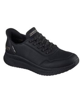 Scarpe da ginnastica Skechers Bob Squad nere per donna
