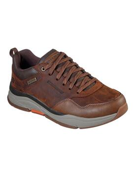 Scarpe da ginnastica Skechers Bengao marrone per uomo