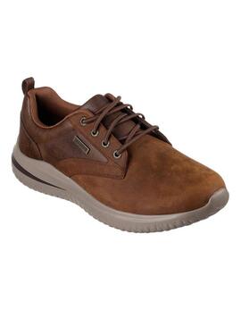 Scarpe Skechers Denton marrone per uomo