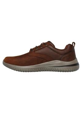 Scarpe Skechers Denton marrone per uomo