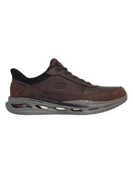 Scarpe Skechers Arch Fit marrone per uomo.