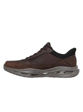 Scarpe Skechers Arch Fit marrone per uomo.