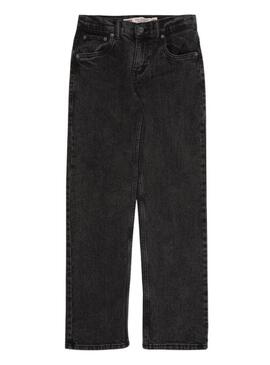 Pantaloni in denim Levis 555 relaxed neri per bambino