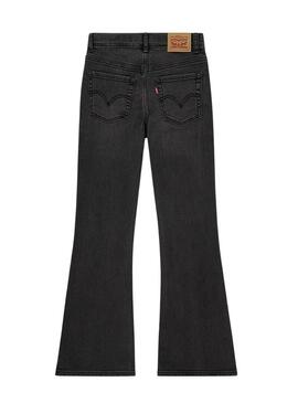Pantaloni in denim Levis 726 neri per ragazze
