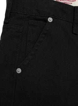 Pantaloni Levis 555 Carpenter neri per bambino