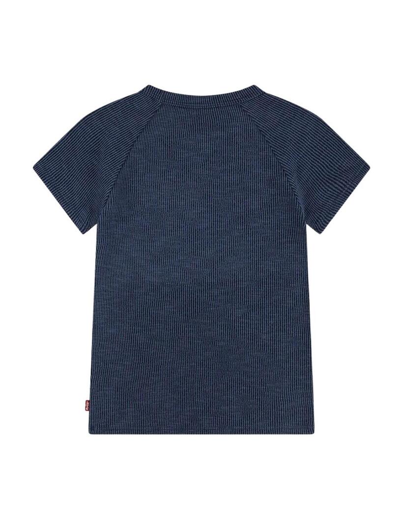 Maglietta Levis Ranglan blu per ragazza