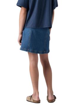 Gonna di jeans Levis con bottoni per ragazza