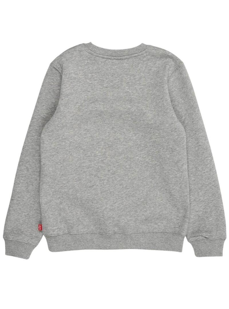 Felpa Levi's Streamline grigia per bambino