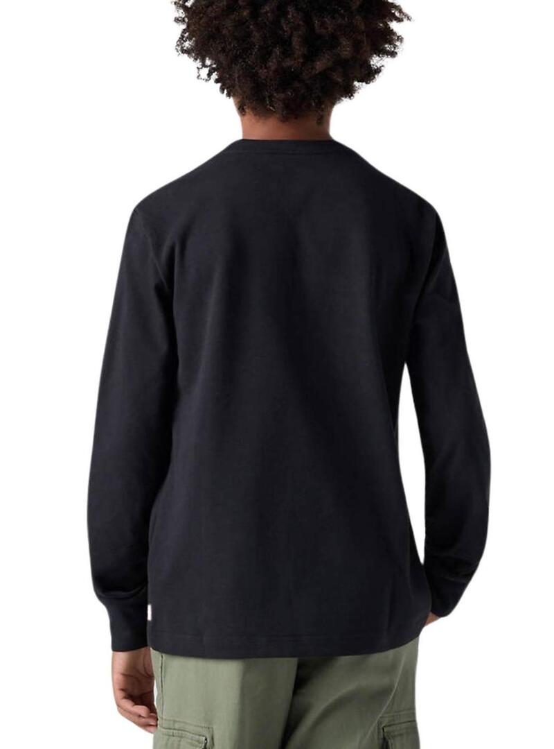 Maglietta Levis Legendary nera per bambino