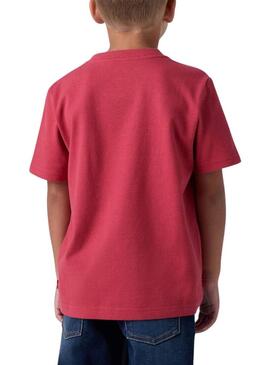 Maglietta Levi's Streamline rossa per bambino
