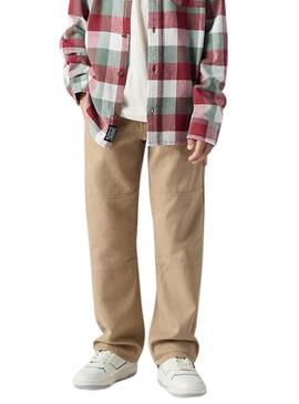 Pantaloni Levis 555 Carpenter beige per bambino