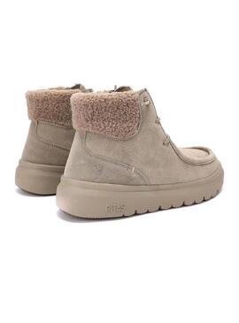 Stivali da passeggio Pitas Berna beige per donna
