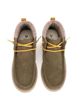 Stivali Walkin Pitas Garda verde per donna.