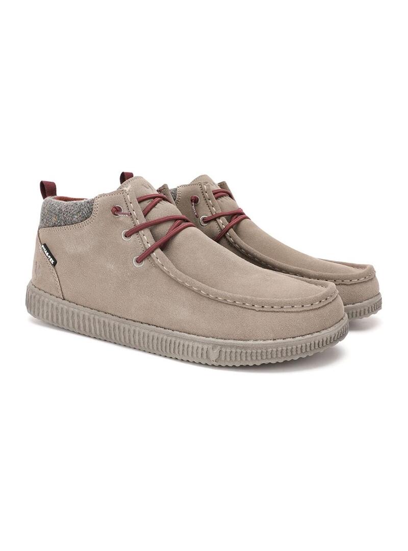Stivali da cowboy Walkin Pitas Bob beige per uomo