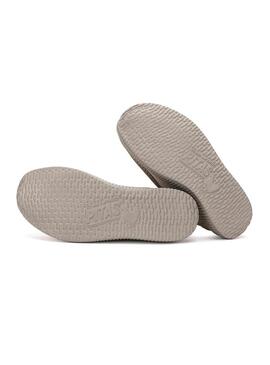 Stivali da cowboy Walkin Pitas Bob beige per uomo