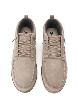 Stivali Walkin Pitas Kent beige per uomo