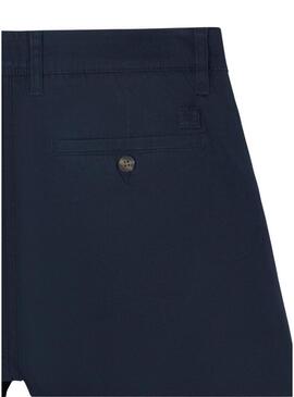 Pantaloni cinesi Silbon Casual blu navy per uomo