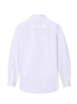 Camicia Silbon Oxford bianca per bambino