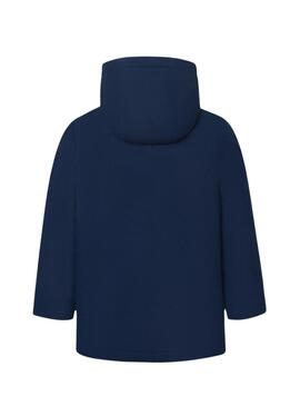 Cappotto imbottito blu Silbon per ragazzo