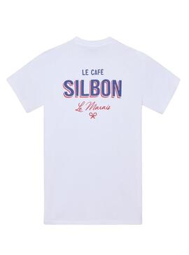 Maglietta Silbon Le Marais bianca per uomo