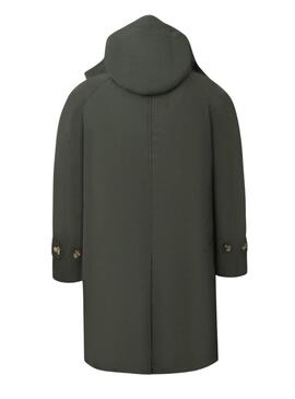 Impermeabile verde Silbon per uomo.