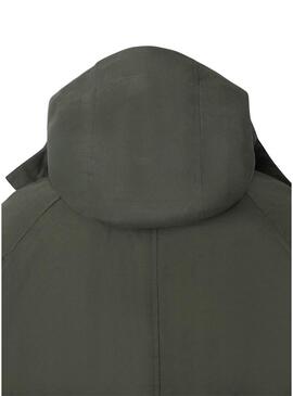 Impermeabile verde Silbon per uomo.