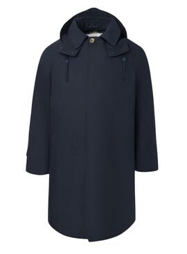 Trench Silbon blu scuro per uomo