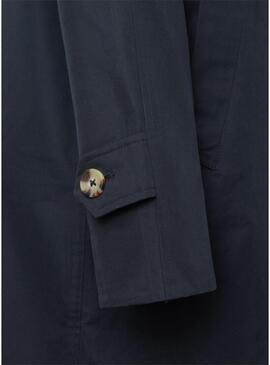 Trench Silbon blu scuro per uomo