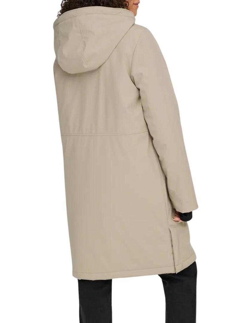 Parka Only Kara beige per donna