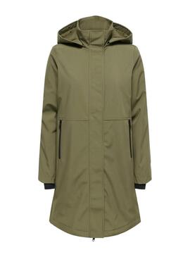 Parka Only Kara verde per donna