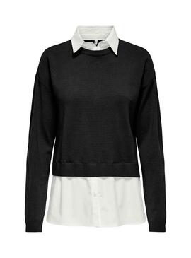 Maglia Only Payson nera per donna